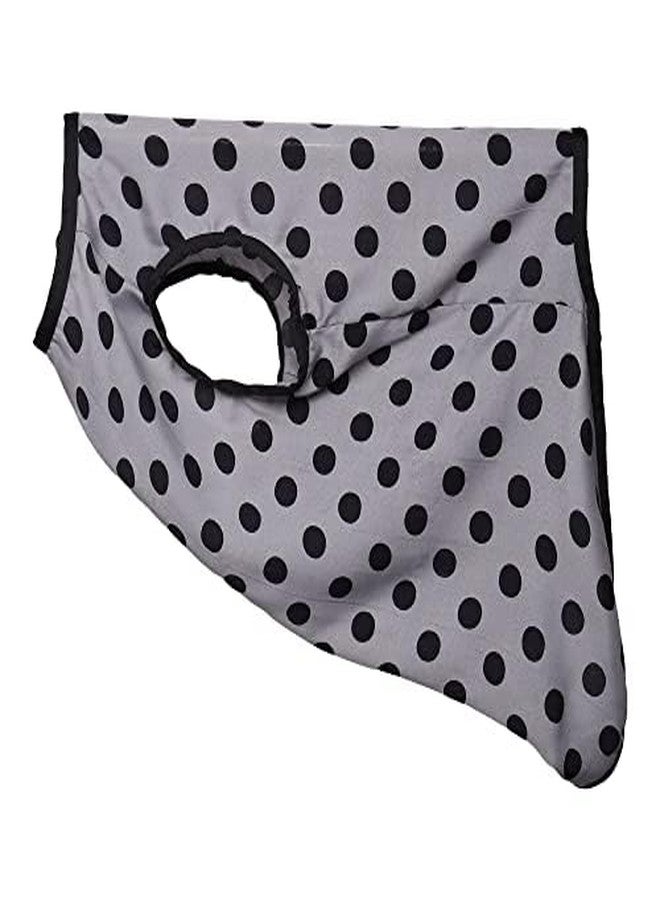 Western Era Funky Soft Cotton Dog T-Shirt, Light Weight &Comfortable Dog Clothing, Sleeveless Stylish Vest Puppy Outfit, Dog Apparel (Polka Grey) (XLarge) (26 inches) - Image 2